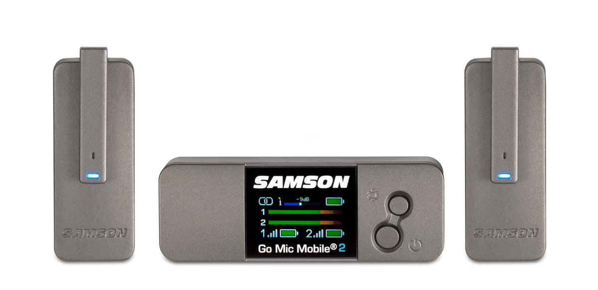 Go Mic Mobile 2 Receiver And Transmitters