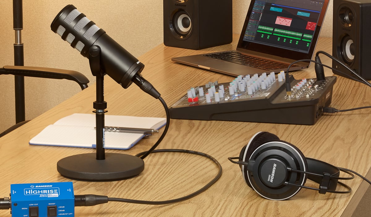 Recording Setup with Q9x HighRise SR990 MediaOne