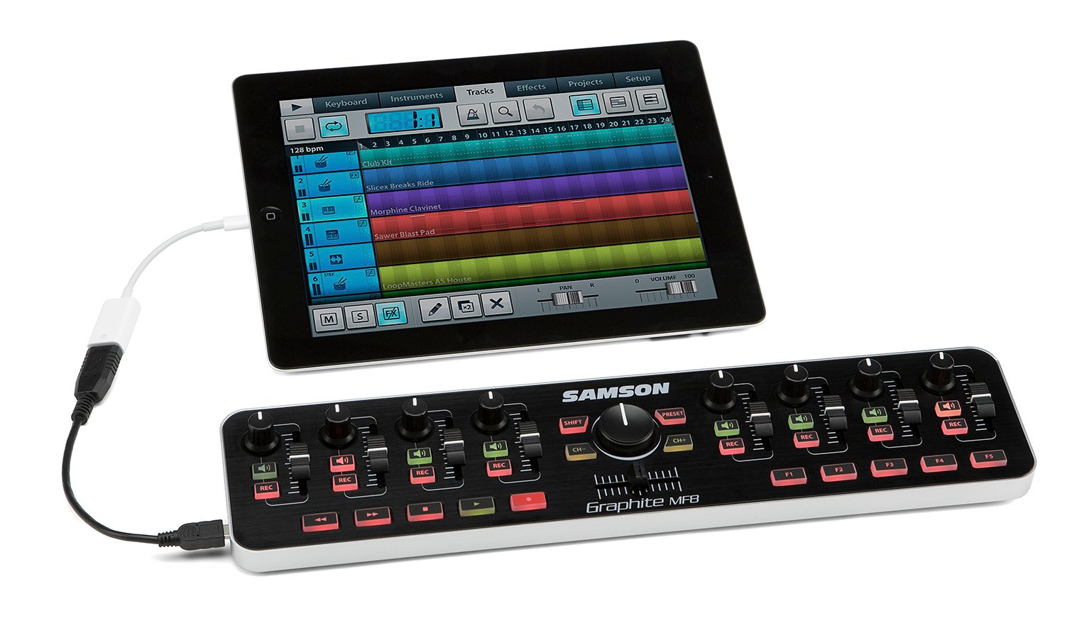 Graphite MF8 with iPad