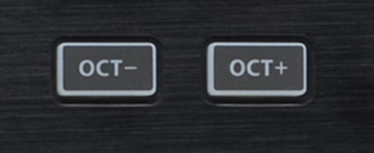 MD13 octave buttons