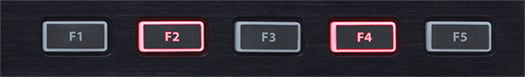 MF8 function buttons