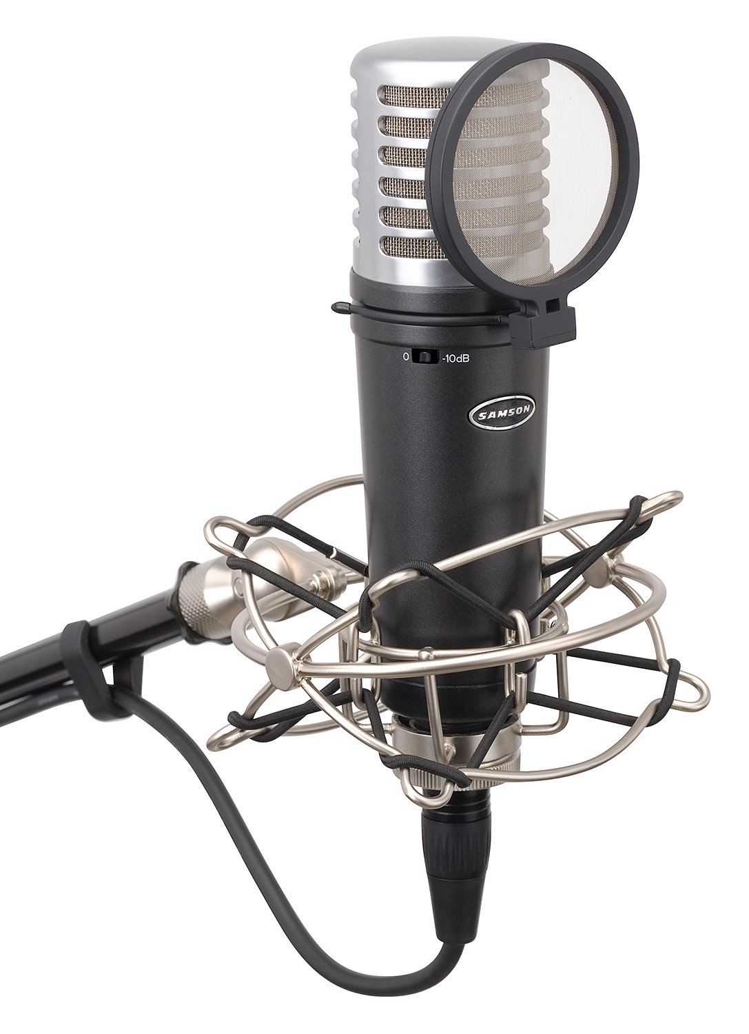 MTR201a with Shockmount and Pop Filter