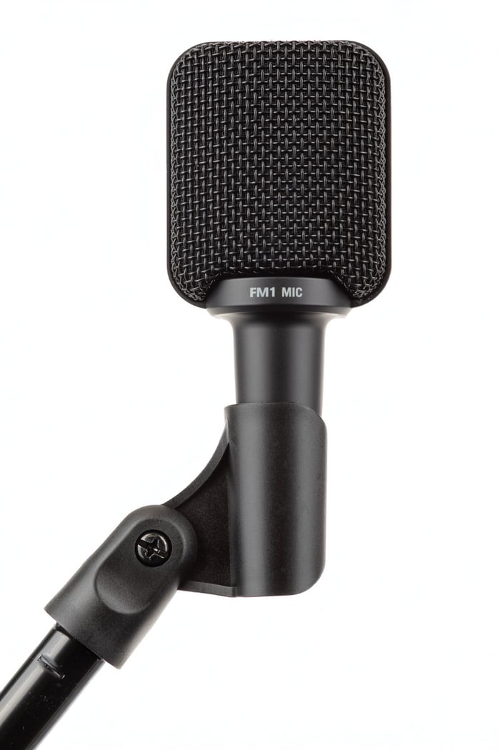 FM1 FlatMic Mic Stand Back