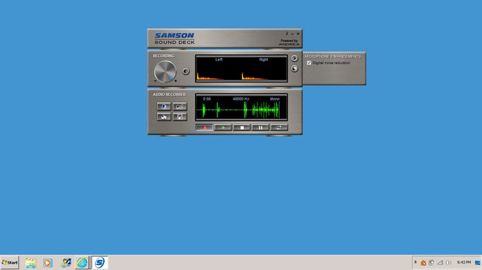 Samson Sound Deck DNR Screenshot Windows