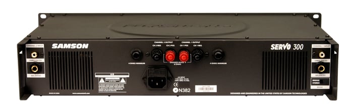 Servo 300 rear panel