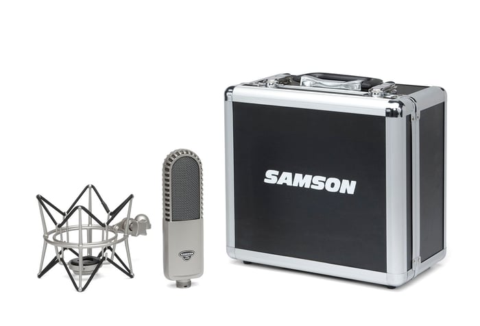 VR88 next to shockmount and case