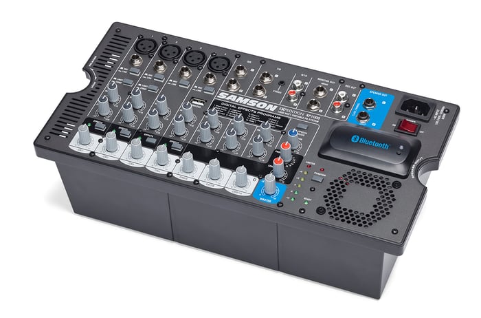 XP1000 Mixer Angled view