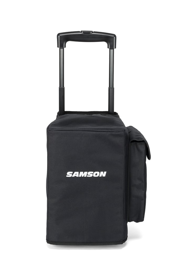 XP208W Dustcover front view with handle extended